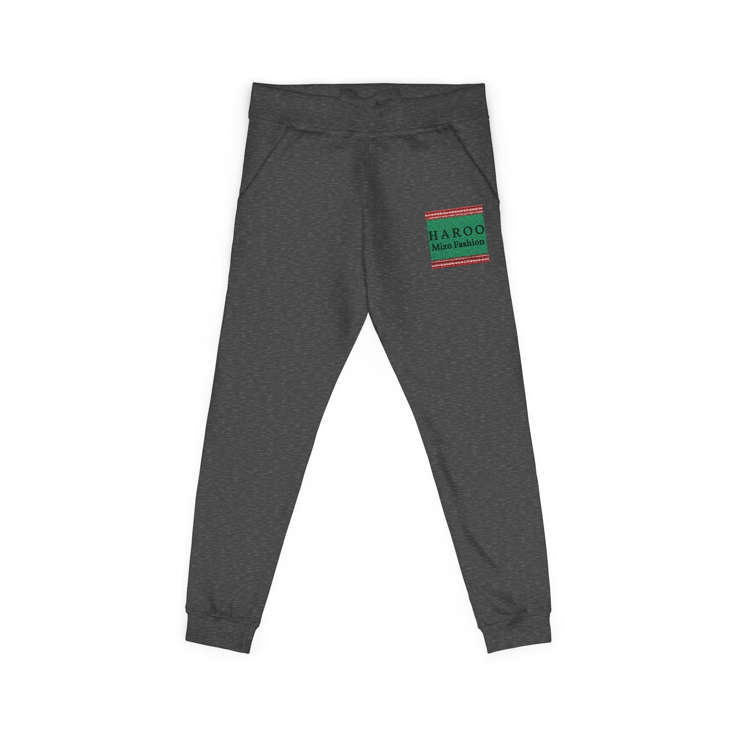HAROO Embroidered Fleece Sweatpants