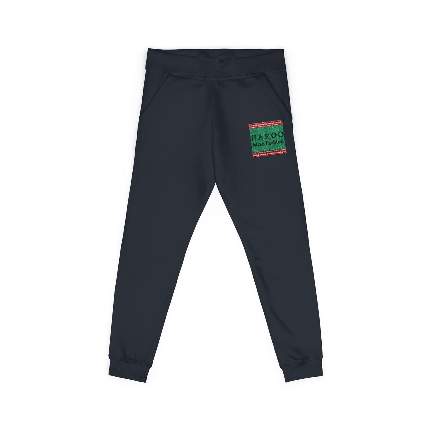 HAROO Embroidered Fleece Sweatpants